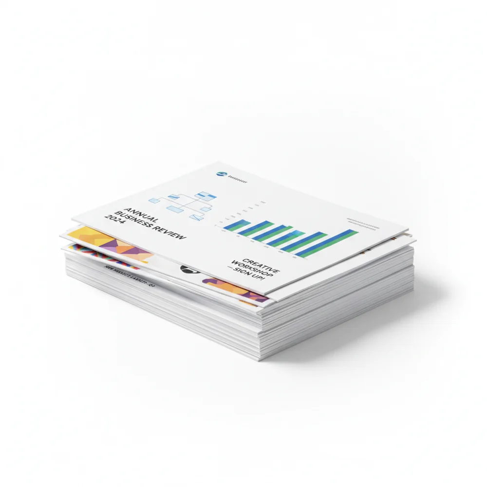A4 Color Print - Wood Free 100gsm (Single Side)
